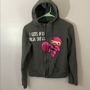 Ninja Skills Hoodie - Gray